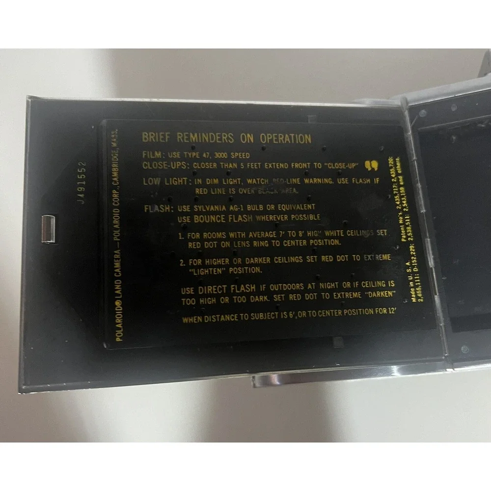 Polaroid J66 Land Camera Untested